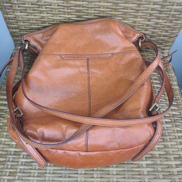HOBO Orange Leather Hobo Bag - Picture 16 of 16
